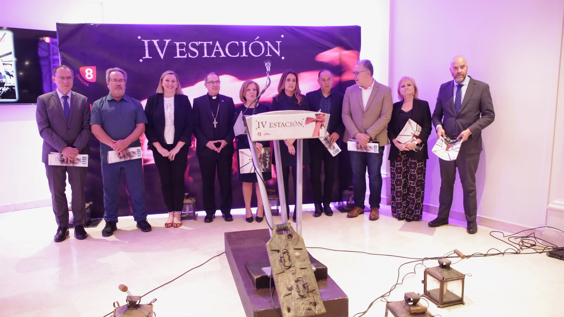 Presentación en Zamora de la revista IV Estación