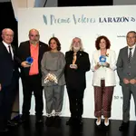 Autoridades y galardonados en la entrega del Premio Valores de LA RAZÓN en el Museo Carmen Thyssen Málaga