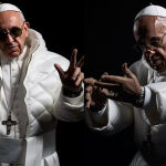 El Papa Francisco recreado por la inteligencia artificial Midjourney.