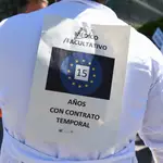 MADRID.-Los médicos no fijos amenazan con ir a la huelga tras Semana Santa ante la falta de soluciones para la temporalidad
