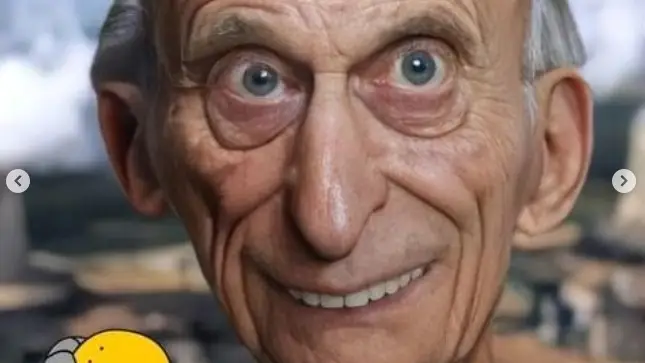 El señor Burns
