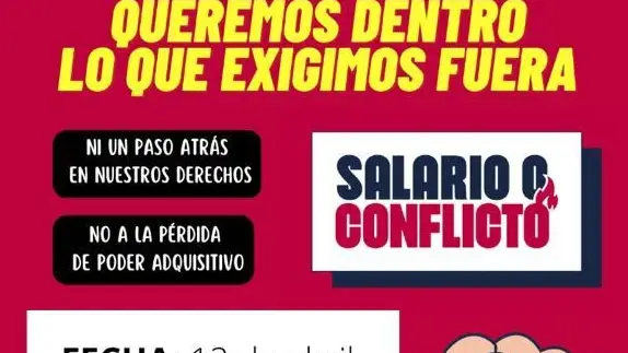 La convocatoria de la protesta