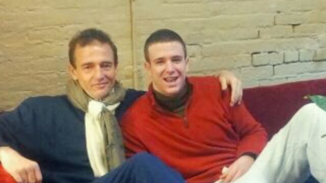 Alessandro Lecquio y su hijo Aless