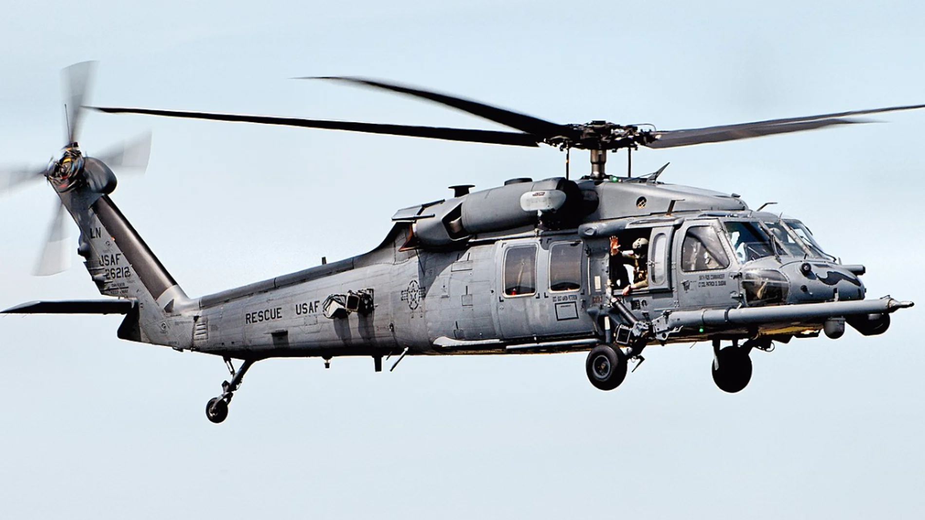 Un helicóptero Black Hawk HH-60