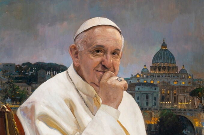 Retrato del papa Francisco