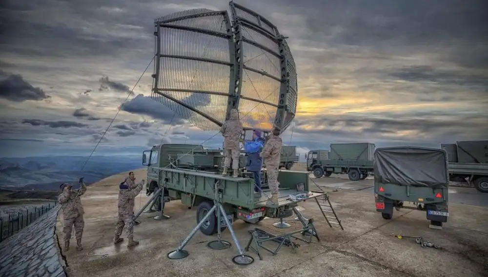Radar desplegado por España en Rumanía