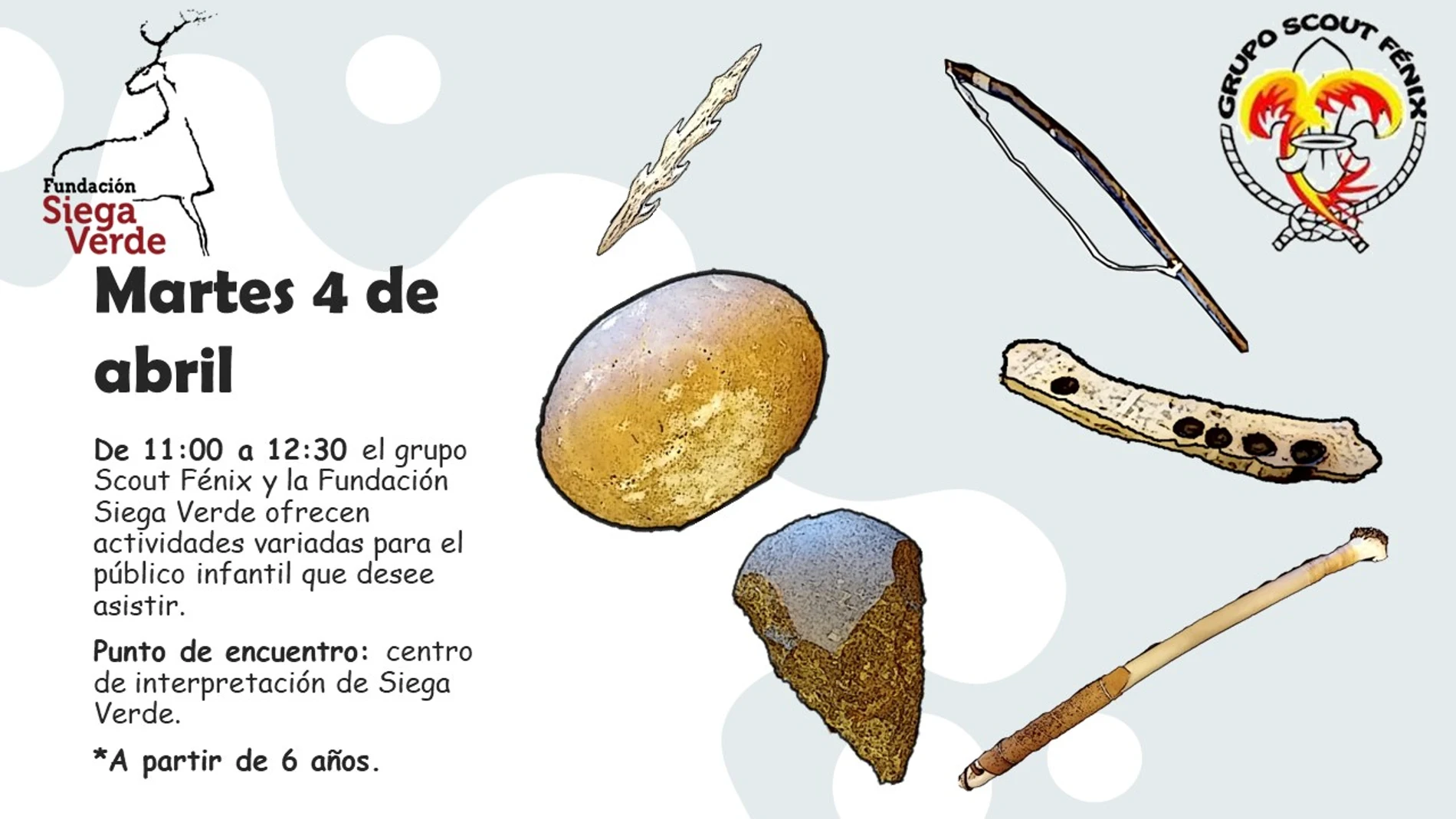 Talleres gratuitos de Siega Verde