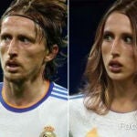 La Inteligencia Artificial muestra a los jugadores del Real Madrid en versión mujeres
