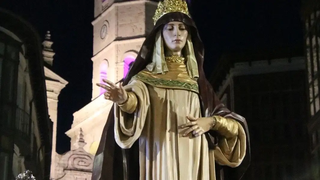 Imagen de Nuestra Señora del Sagrario, la Cofradía Penitencial y Sacramental de la Sagrada Cena de Valladolid