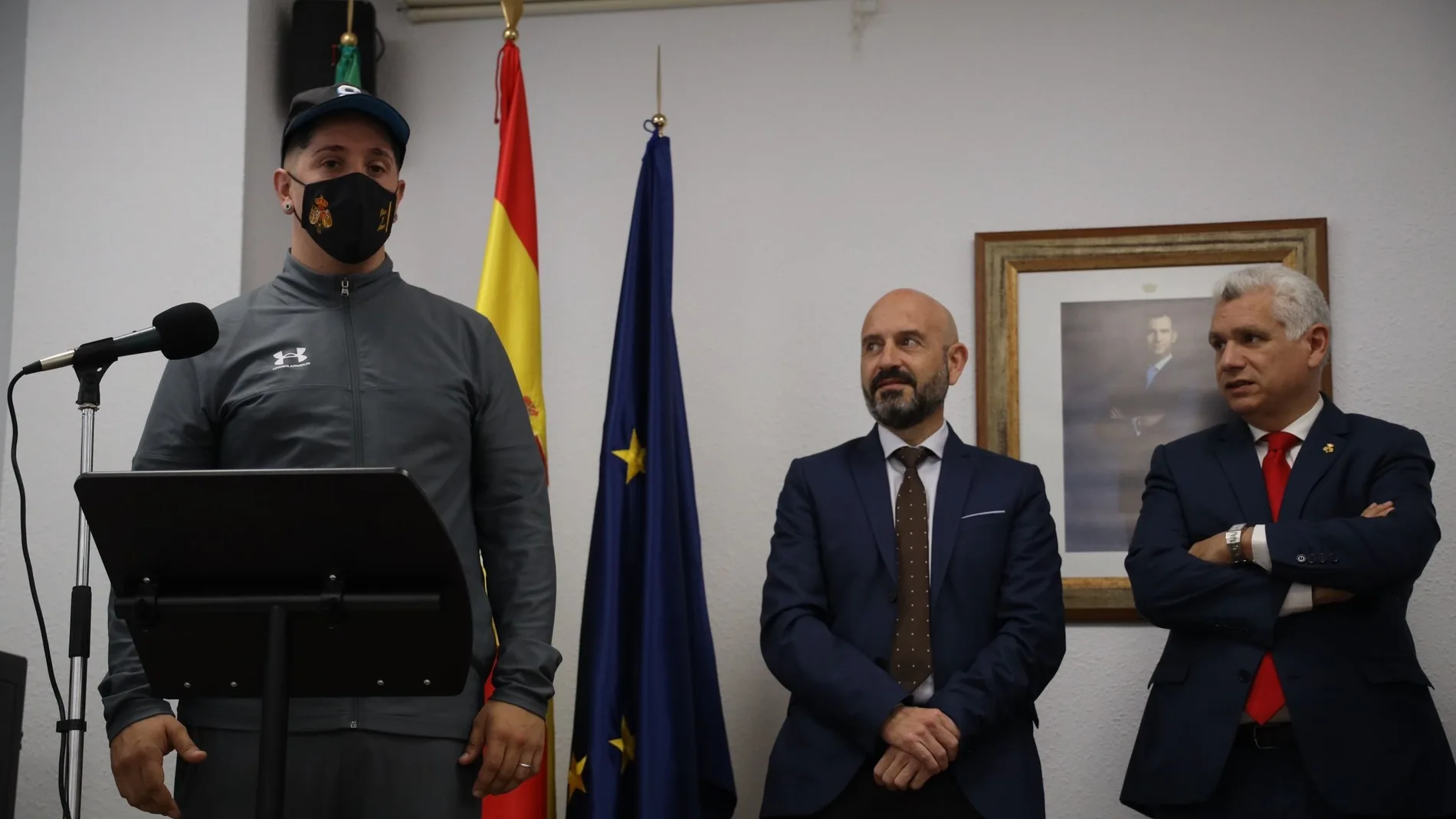 Rueda de prensa del condenado a prisión que liberará la cofradía de Jesús El Rico de Málaga