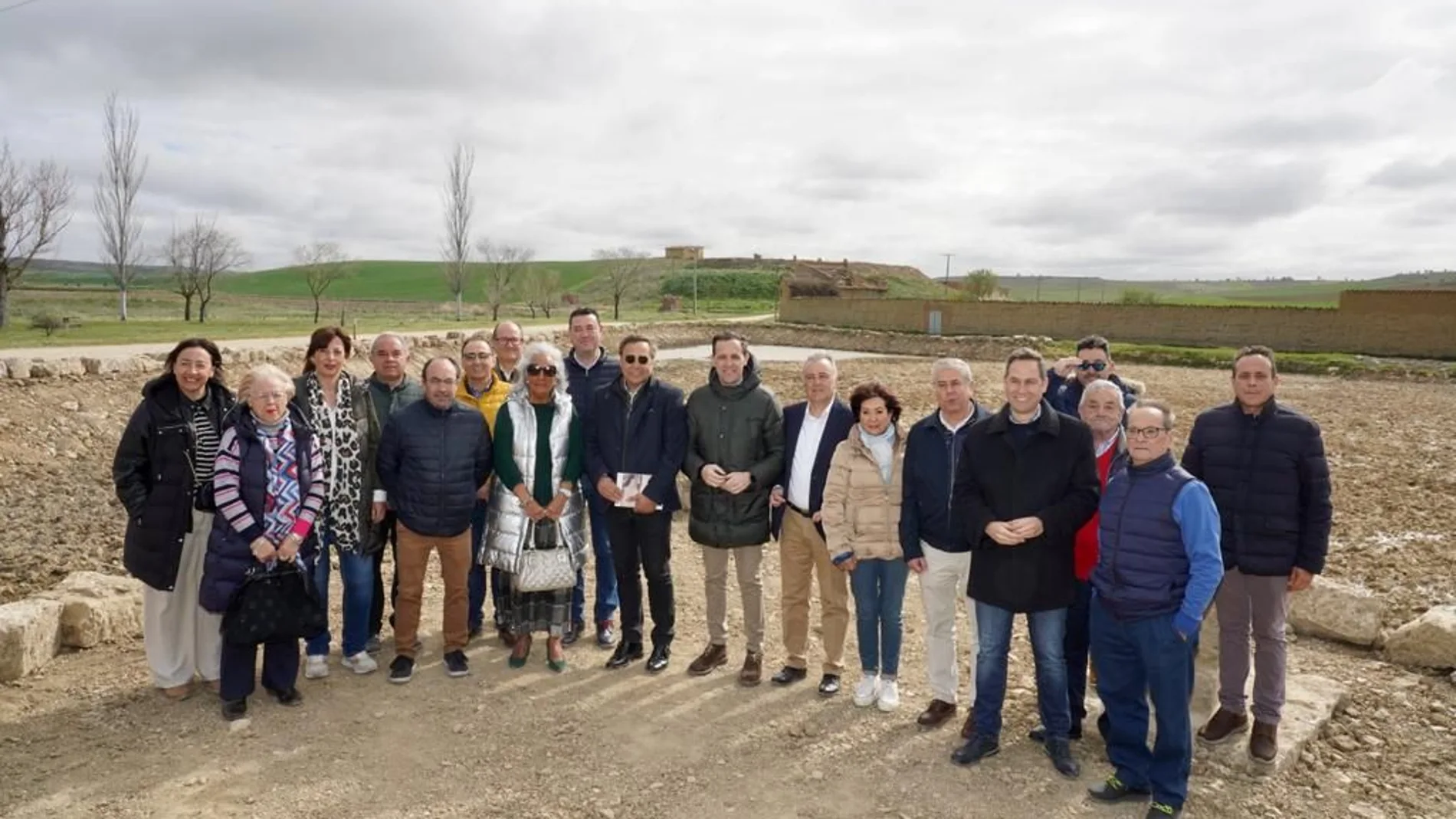 Conrado Íscar visita Benafarces