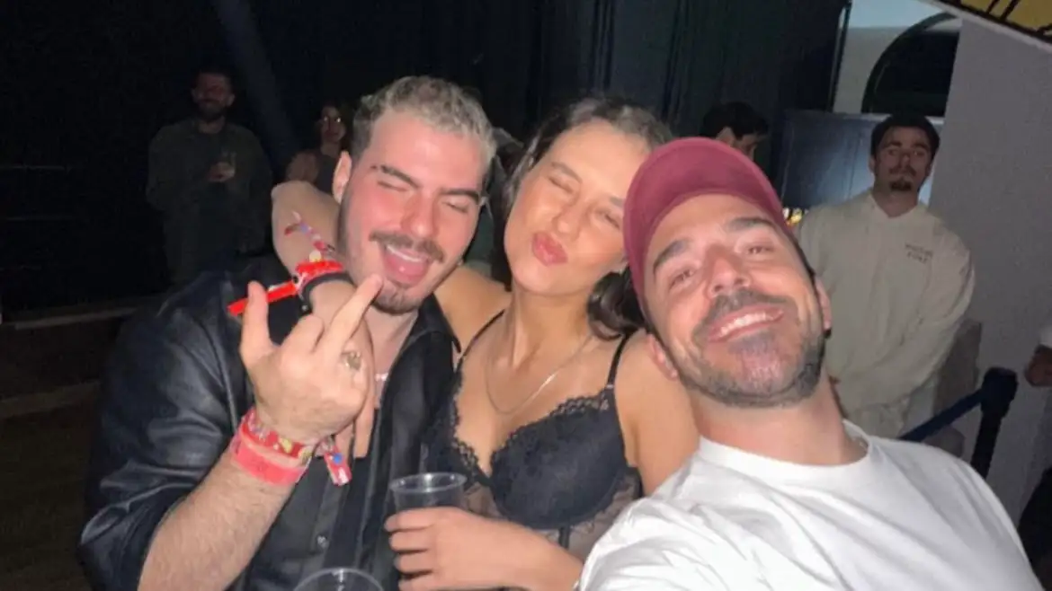 Victoria Federica de fiesta con amigos. 