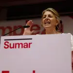 Presentacion de la candidatura de Yolanda Díaz con Sumar. 
