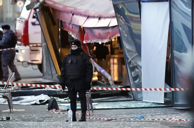 Muere un destacado bloguero militar prorruso en la explosión de una cafetería en San Petersburgo