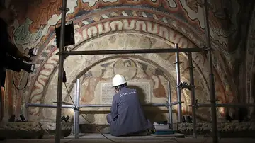 Restauración de las pinturas del Panteón Real de la Colegiata de San Isidoro de León
