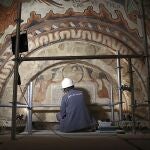 Restauración de las pinturas del Panteón Real de la Colegiata de San Isidoro de León