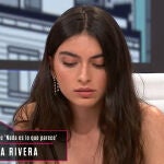 Lucía Rivera relatando los malos tratos que vivió en 'La Roca'