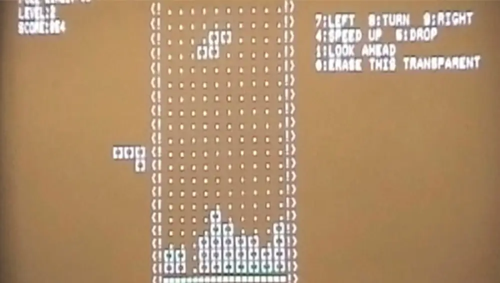 Versión original de Tetris.