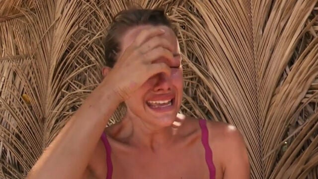 Adara Molinero llorando en 'Supervivientes 2023'