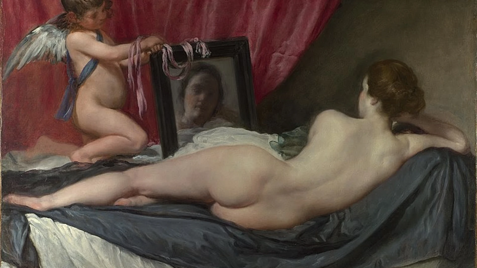 Velázquez pintó en «La Venus del espejo» uno de los cuadros más eróticos de su época, y favorito de Felipe IV