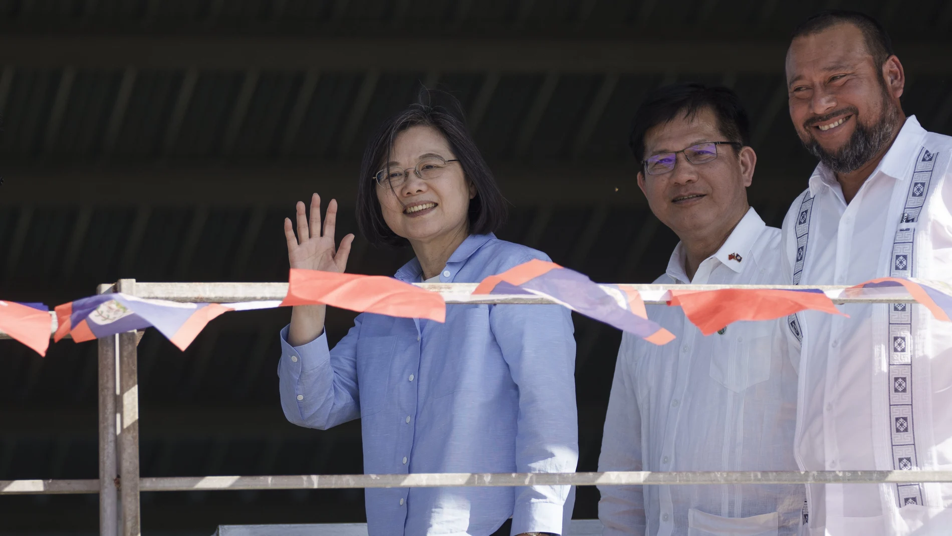 La presidenta Tsai  Ing Wen estuvo ayer en Belice