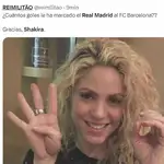 Los mejores memes del Barcelona-Real Madrid: de Shakira a Gavi