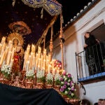Tradicional procesión del Cristo de los Gitanos en Granada