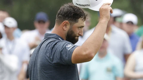 Jon Rahm, colíder en Augusta