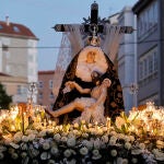 Procesión de nuestra señora de las Angustias de la cofradía del mismo nombre.