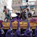 El paso de la Caída de Jesús en la procesión de «Los Salzillos» 