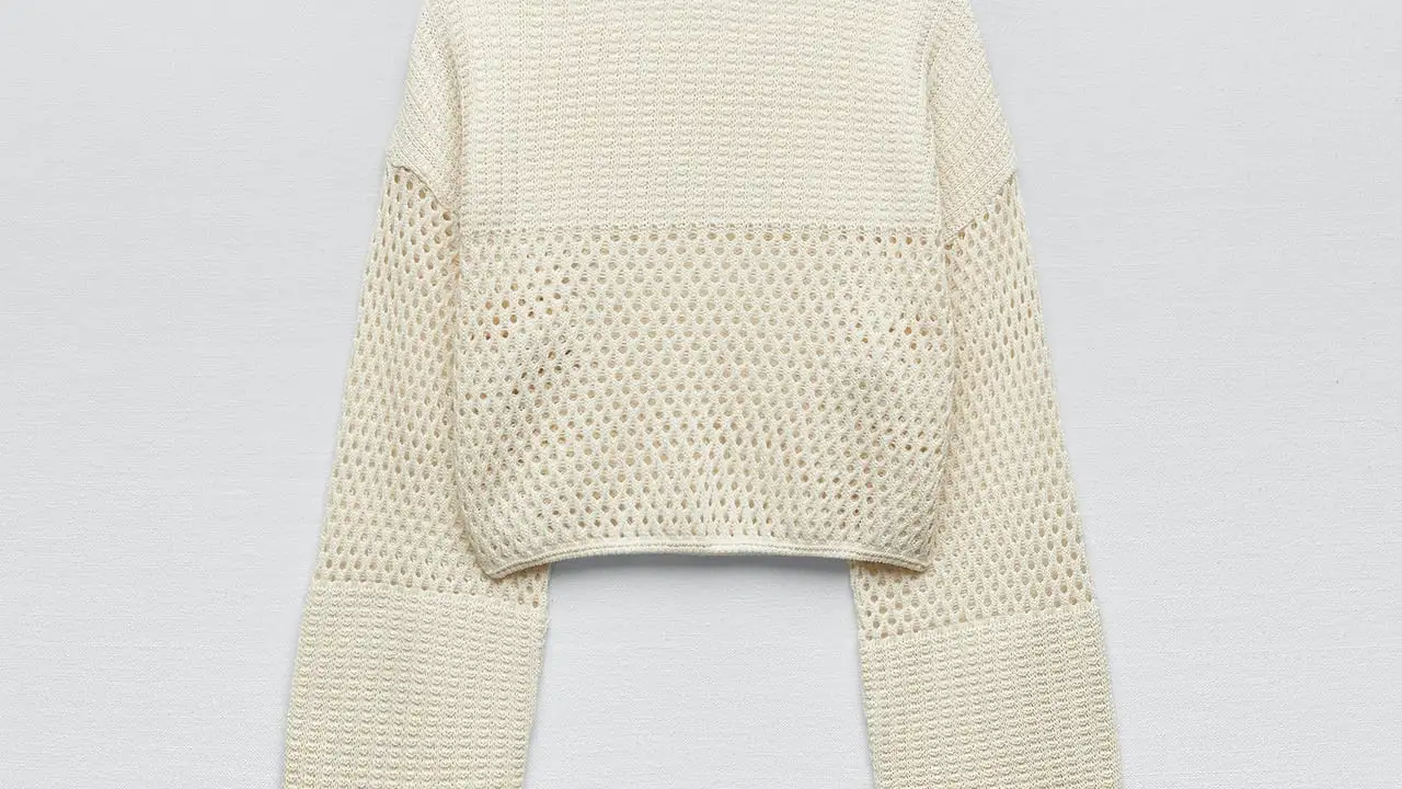 Top crochet Zara