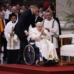 El Papa Francisco, durante una reciente celebración en la basílica de San Pedro