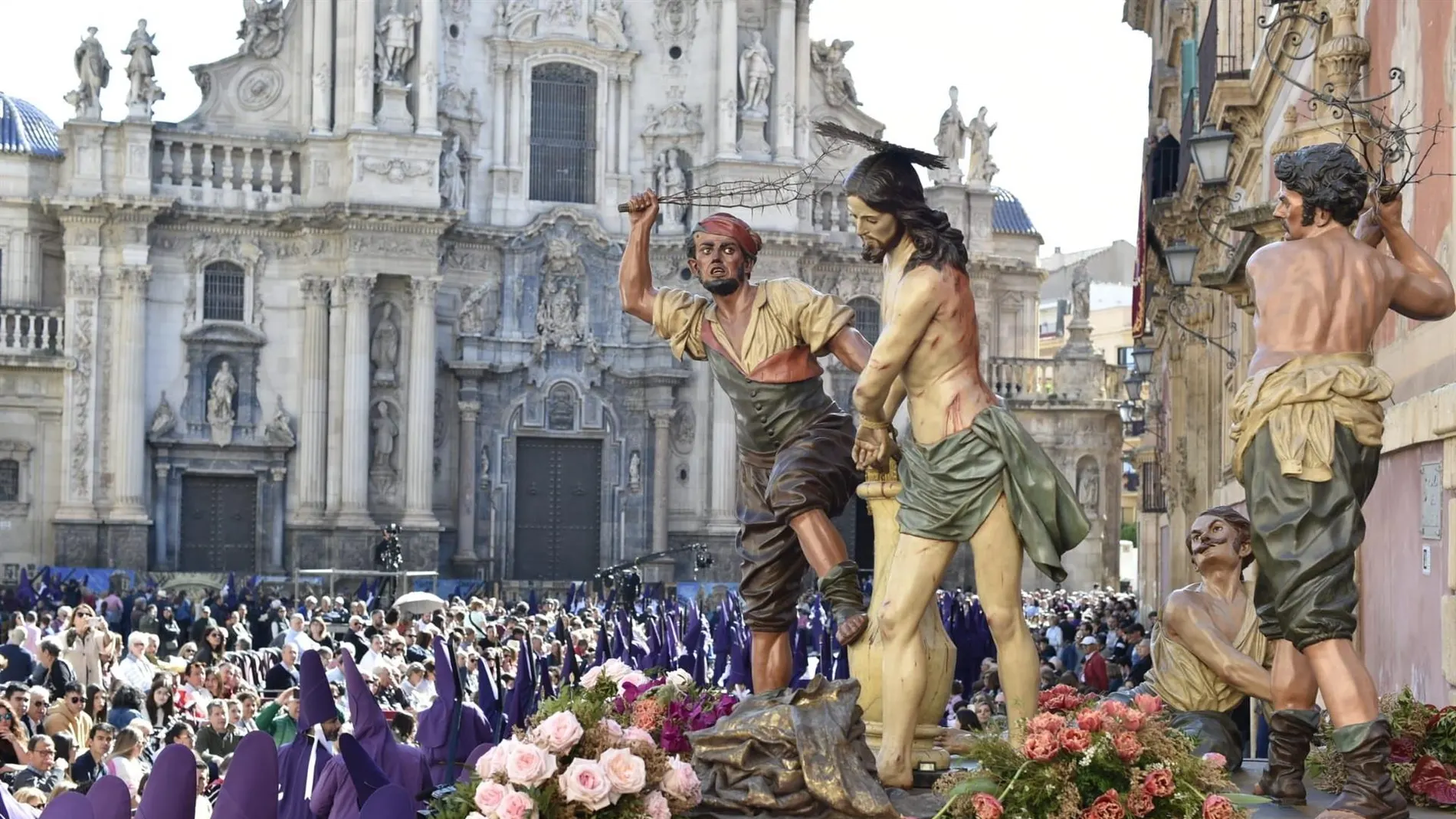 'La Mañana de Salzillo', con las tallas del escultor murciano del siglo XVIII