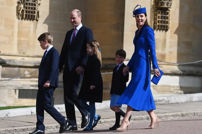 Una aparente armonía envuelve a la Familia Real británica por Pascua