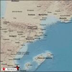 Localizado el epicentro del terremoto en Benissa
