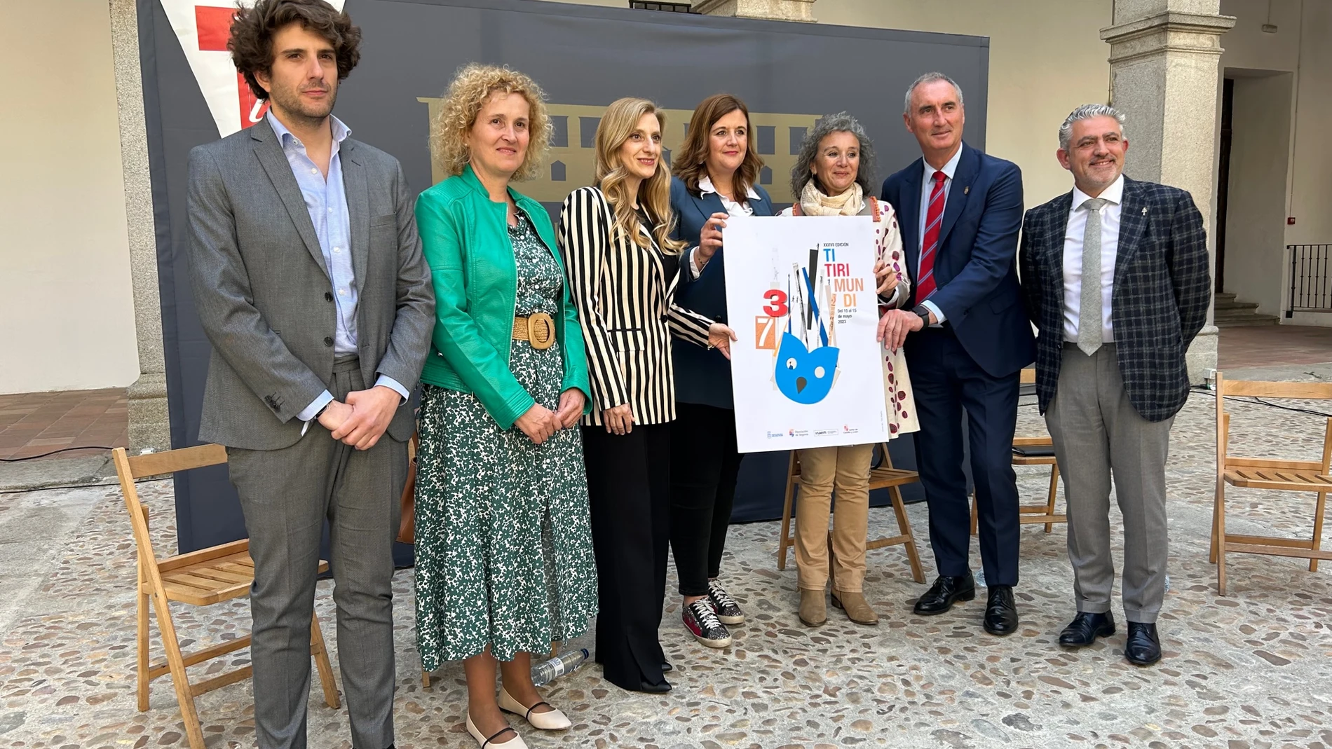 Presentación en Segovia de "Titirimundi"
