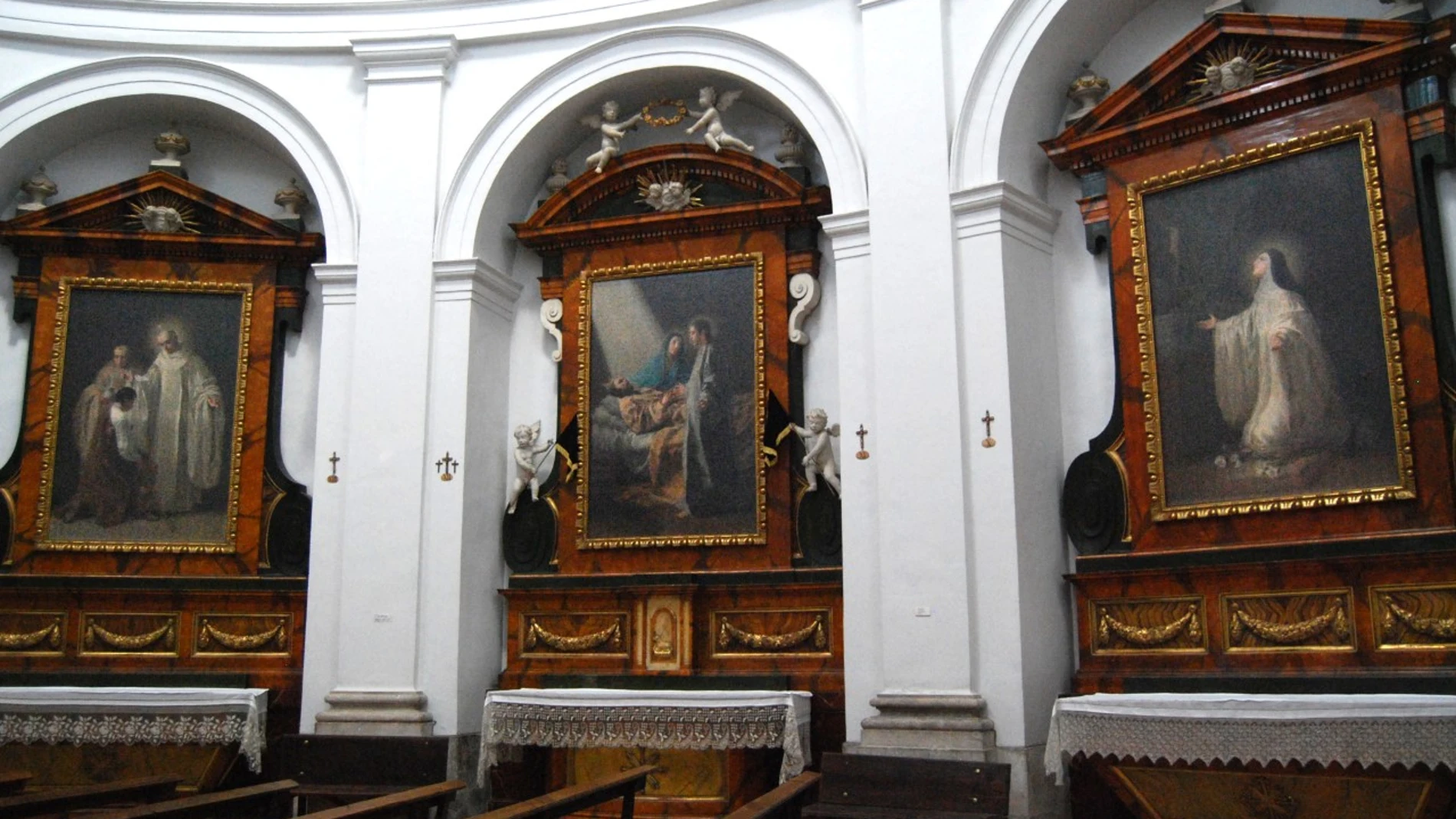 Cuadros de Goya en el Monasterio de San Joaquín y Santa Ana en Valladolid