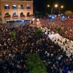 Salida de la hermandad de la Macarena de Sevilla
