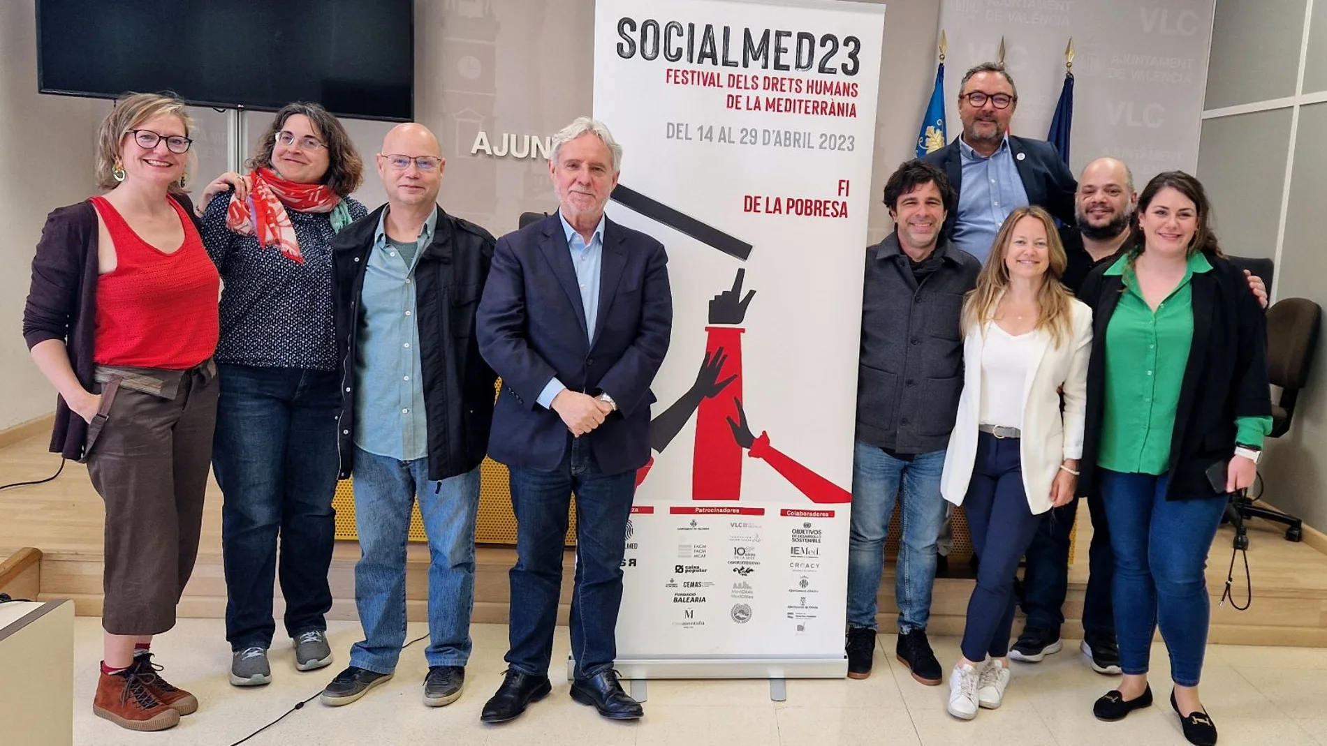 Presentación del festival SocialMed en Valencia