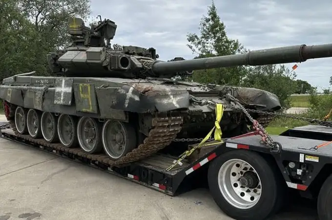 Estados Unidos ya tendría en su poder, en Luisiana, para destriparlo un carro de combate T-90 ruso, la joya de la corona