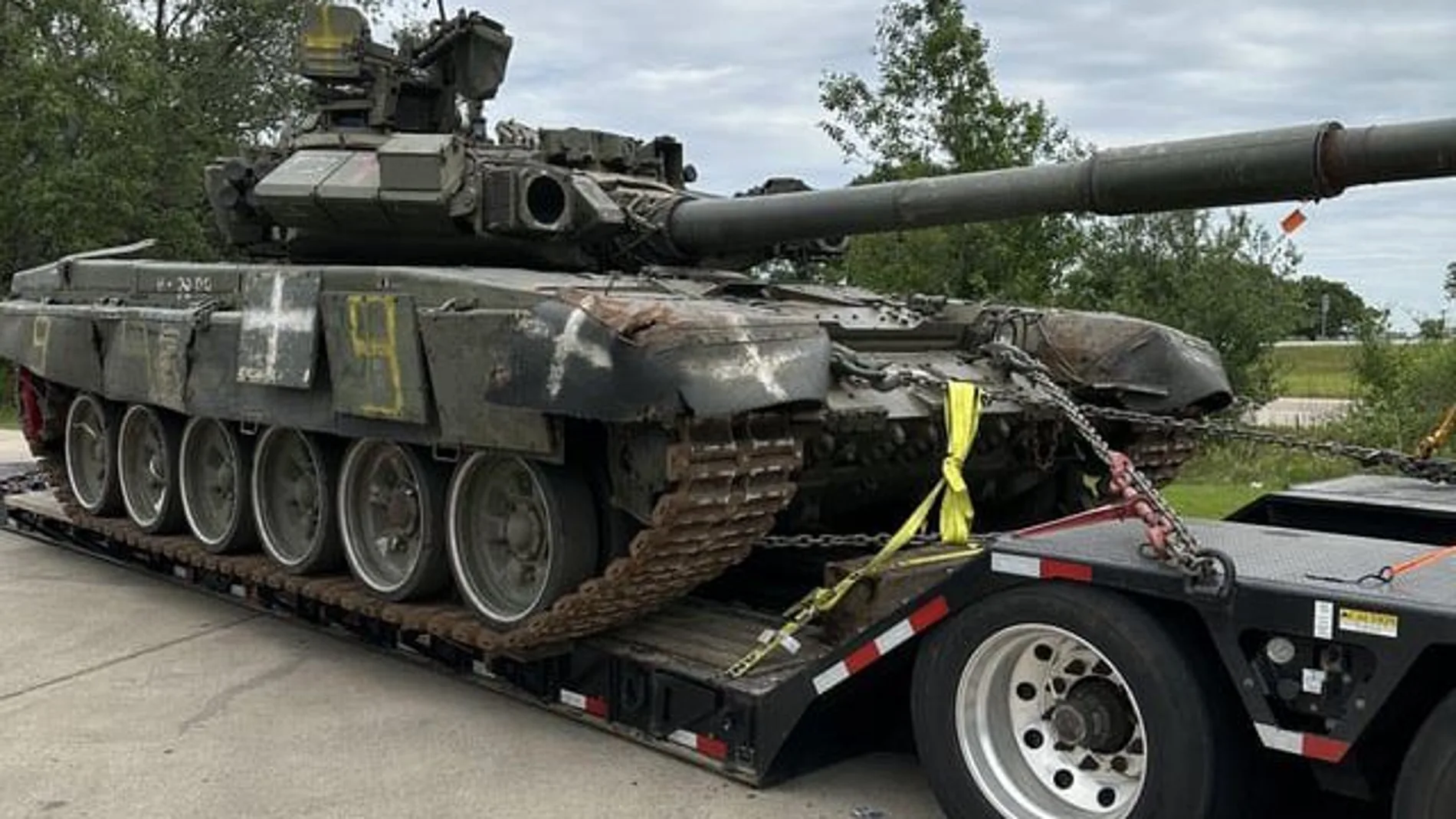 Estados Unidos ya tendría en su poder, en Luisiana, para "destriparlo" un carro de combate T-90 ruso, la joya de la corona
