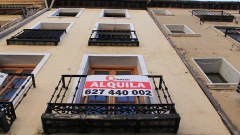 Un piso en alquiler en una calle de Valladolid