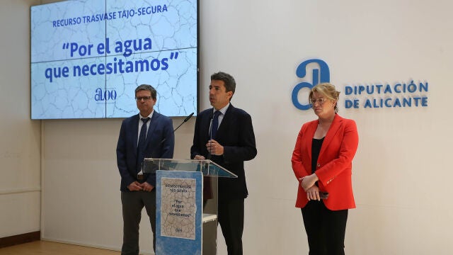 El recurso pide que se paralice el recorte del trasvase de agua del Tajo al Segura.