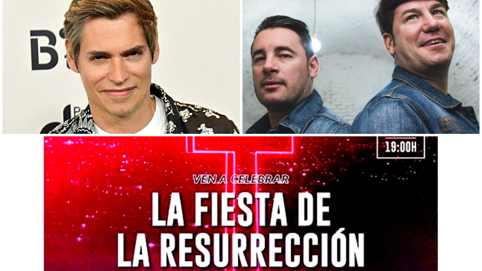 Andy y Lucas, Carlos Baute y más artistas cantarán en 'La Fiesta de la Resurección"
