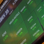 Economía.- El Ibex avanza un 0,28% hacia la media sesión y alcanza los 9.336 puntos