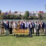 José Luis Sanz y su equipo