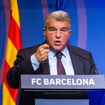Joan Laporta, presidente del Fútbol Club Barcelona