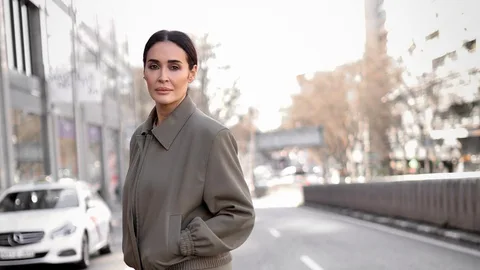 Vicky Martín Berrocal con botas en primavera.