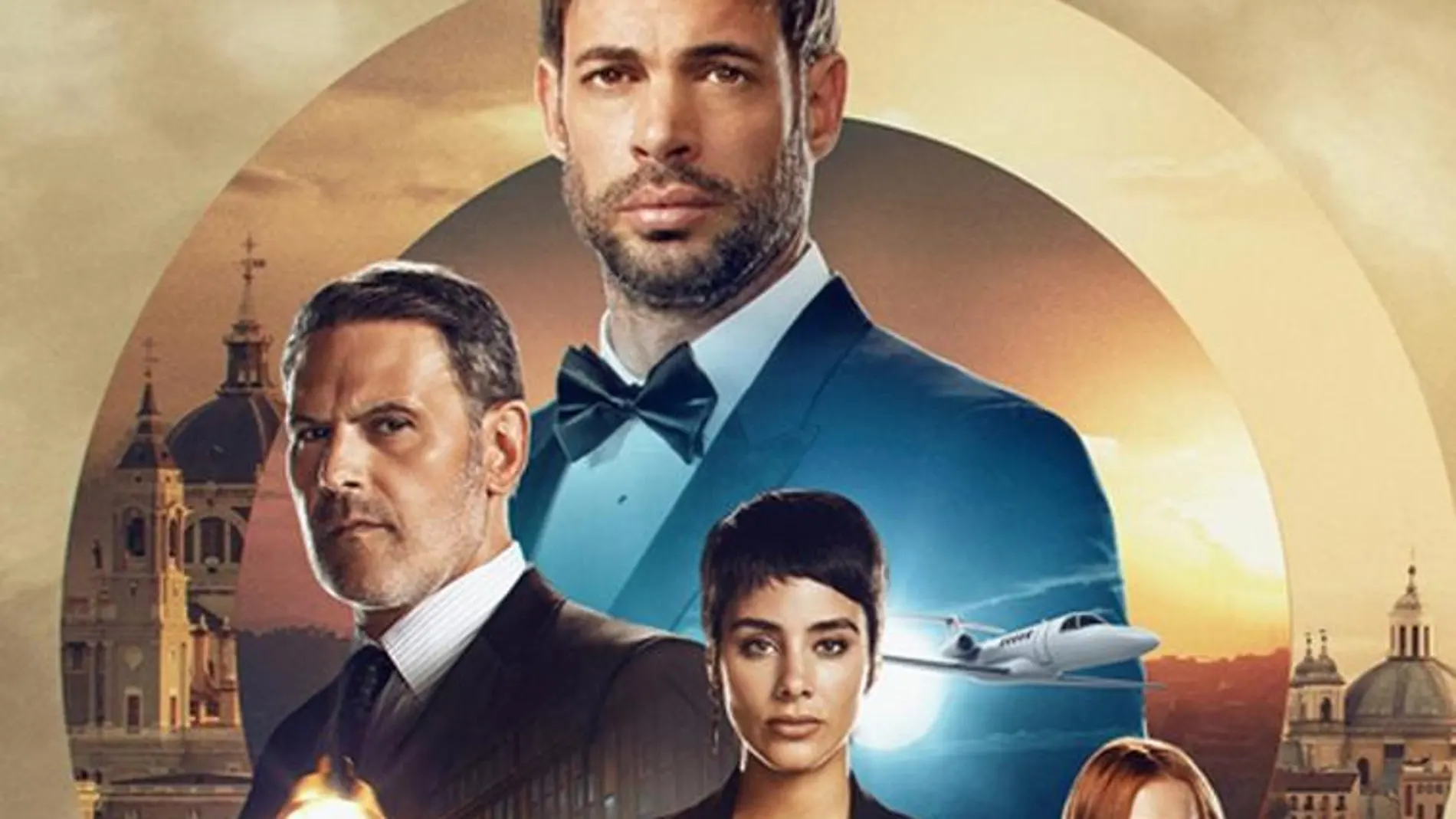 Cartel promocional de la serie Montecristo
