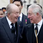 El Rey Juan Carlos I y el Rey Carlos III en una imagen de archivo